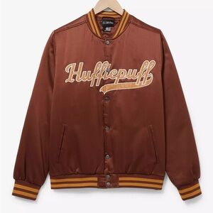 Unisex Harry Potter Hufflepuff Bomber Jacket - BoxLunch Exclusive